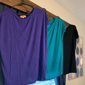 Lot of 3 piko girl tops